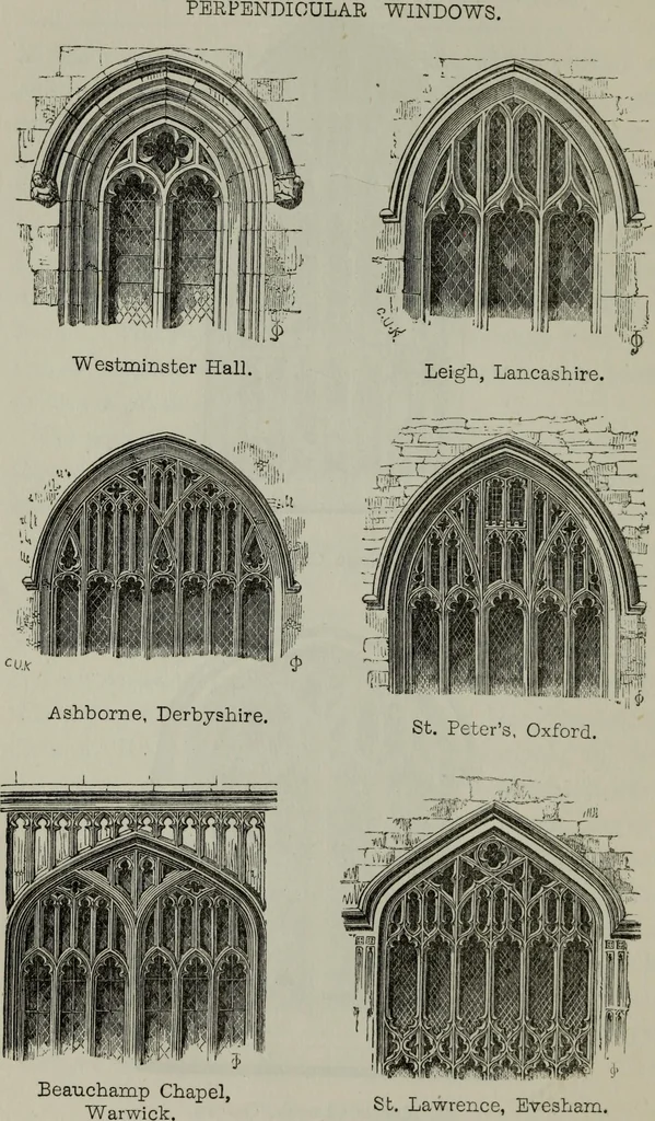 An illustration from The principles of Gothic ecclesiastical architecture : with an explanation of technical terms and a centenary of ancient terms ..., 1882, leaf 271