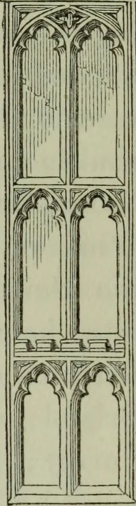 An illustration from The principles of Gothic ecclesiastical architecture : with an explanation of technical terms and a centenary of ancient terms ..., 1882, leaf 276