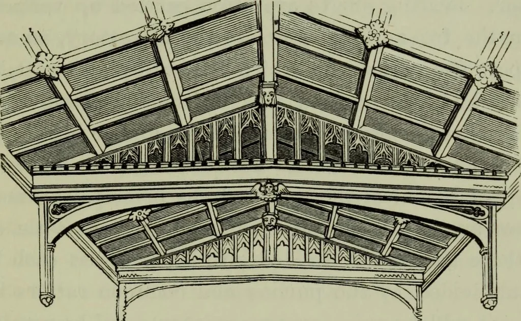An illustration from The principles of Gothic ecclesiastical architecture : with an explanation of technical terms and a centenary of ancient terms ..., 1882, leaf 278
