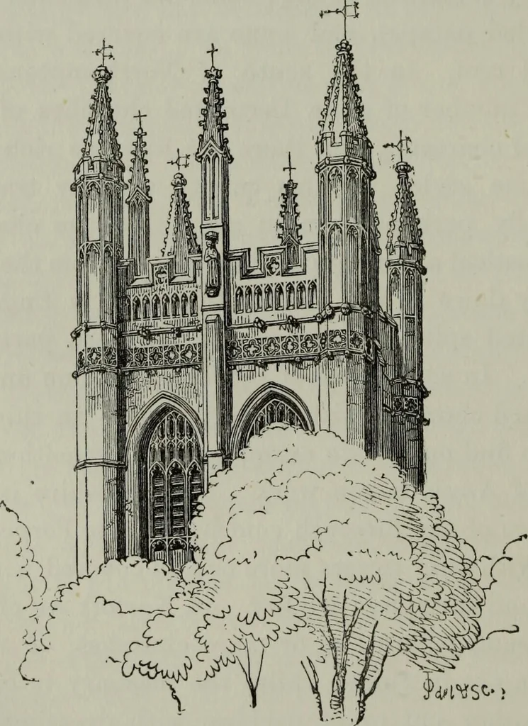An illustration from The principles of Gothic ecclesiastical architecture : with an explanation of technical terms and a centenary of ancient terms ..., 1882, leaf 49