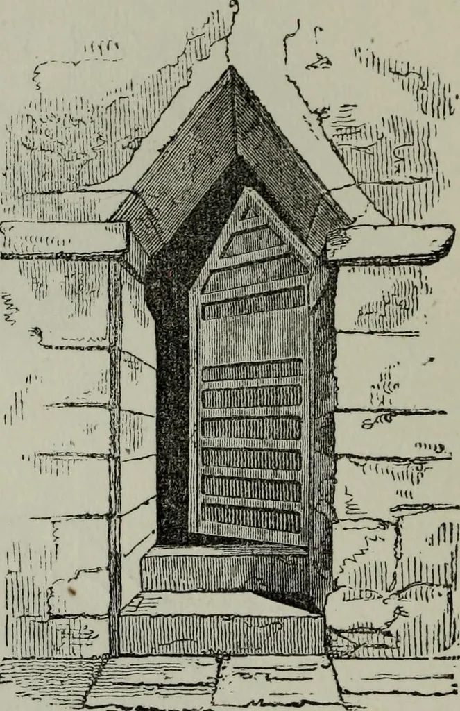 An illustration from The principles of Gothic ecclesiastical architecture : with an explanation of technical terms and a centenary of ancient terms ..., 1882, leaf 77