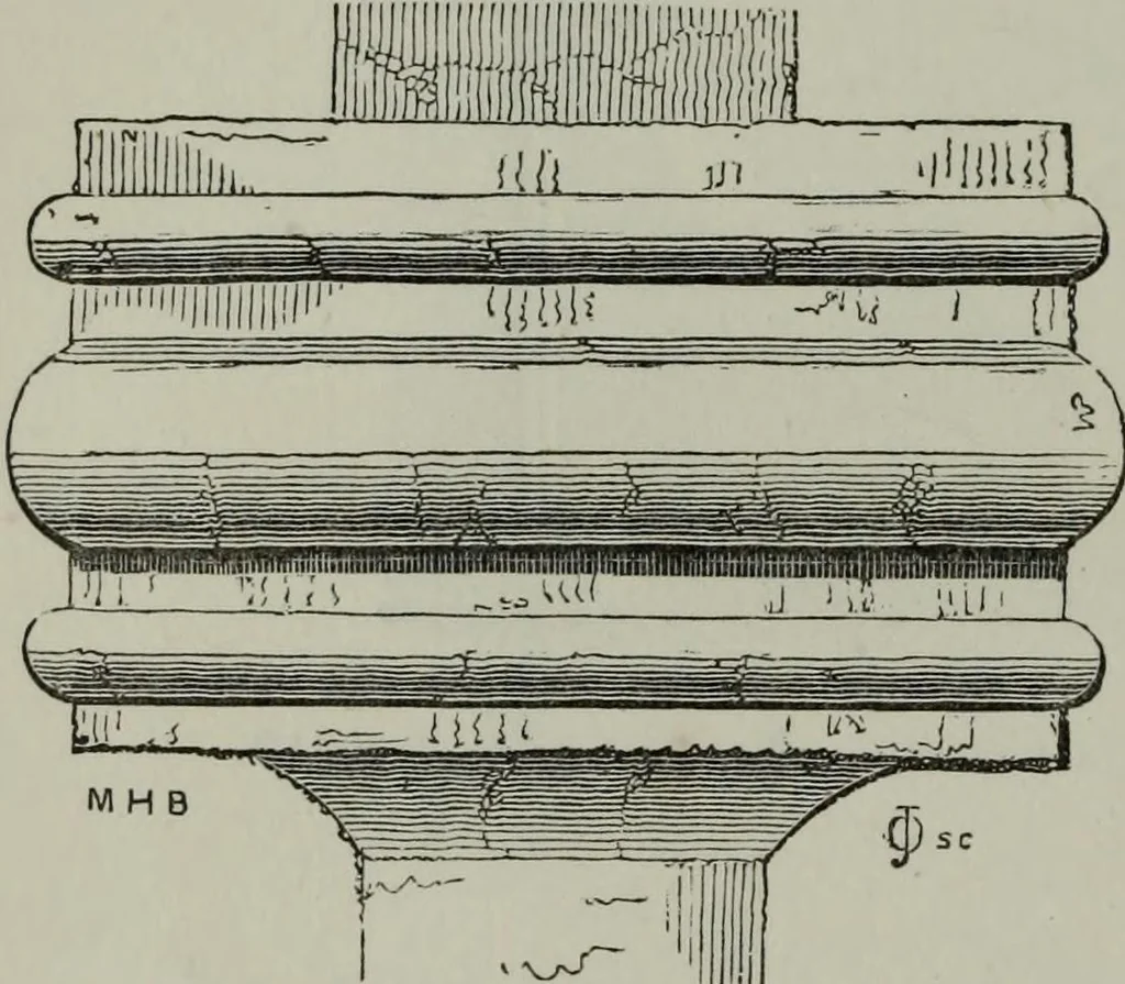 An illustration from The principles of Gothic ecclesiastical architecture : with an explanation of technical terms and a centenary of ancient terms ..., 1882, leaf 87