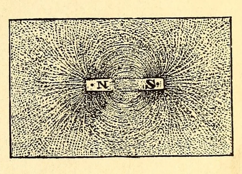 An illustration from The principles of light and color: including among other things the harmonic laws of the universe, the etherio-atomic philosophy of force, chromo chemistry, chromo therapeutics, and the general philosophy of the fine forces, together with numerous discoveries and practical applications .., 1878, leaf 27