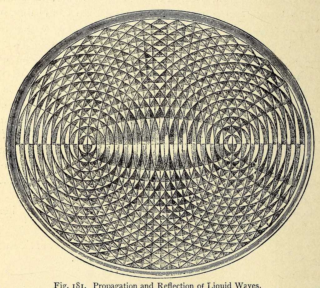 An illustration from The principles of light and color: including among other things the harmonic laws of the universe, the etherio-atomic philosophy of force, chromo chemistry, chromo therapeutics, and the general philosophy of the fine forces, together with numerous discoveries and practical applications .., 1878, leaf 430