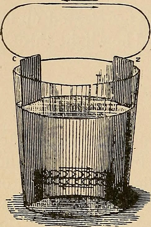 An illustration from The principles of light and color : including among other things the harmonic laws of the universe, the etherio-atomic philosophy of force, chromo chemistry, chromo therapeutics, and the general philosophy of the fine forces, together with numerous discoveries and practical applications. Illustrated by more than two hundred engravings and four colored plates, 1896, leaf 163