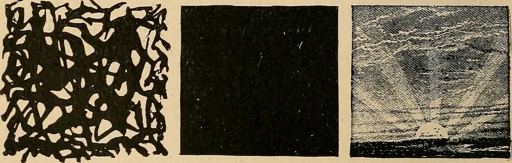 An illustration from The principles of light and color : including among other things the harmonic laws of the universe, the etherio-atomic philosophy of force, chromo chemistry, chromo therapeutics, and the general philosophy of the fine forces, together with numerous discoveries and practical applications. Illustrated by more than two hundred engravings and four colored plates, 1896, leaf 35