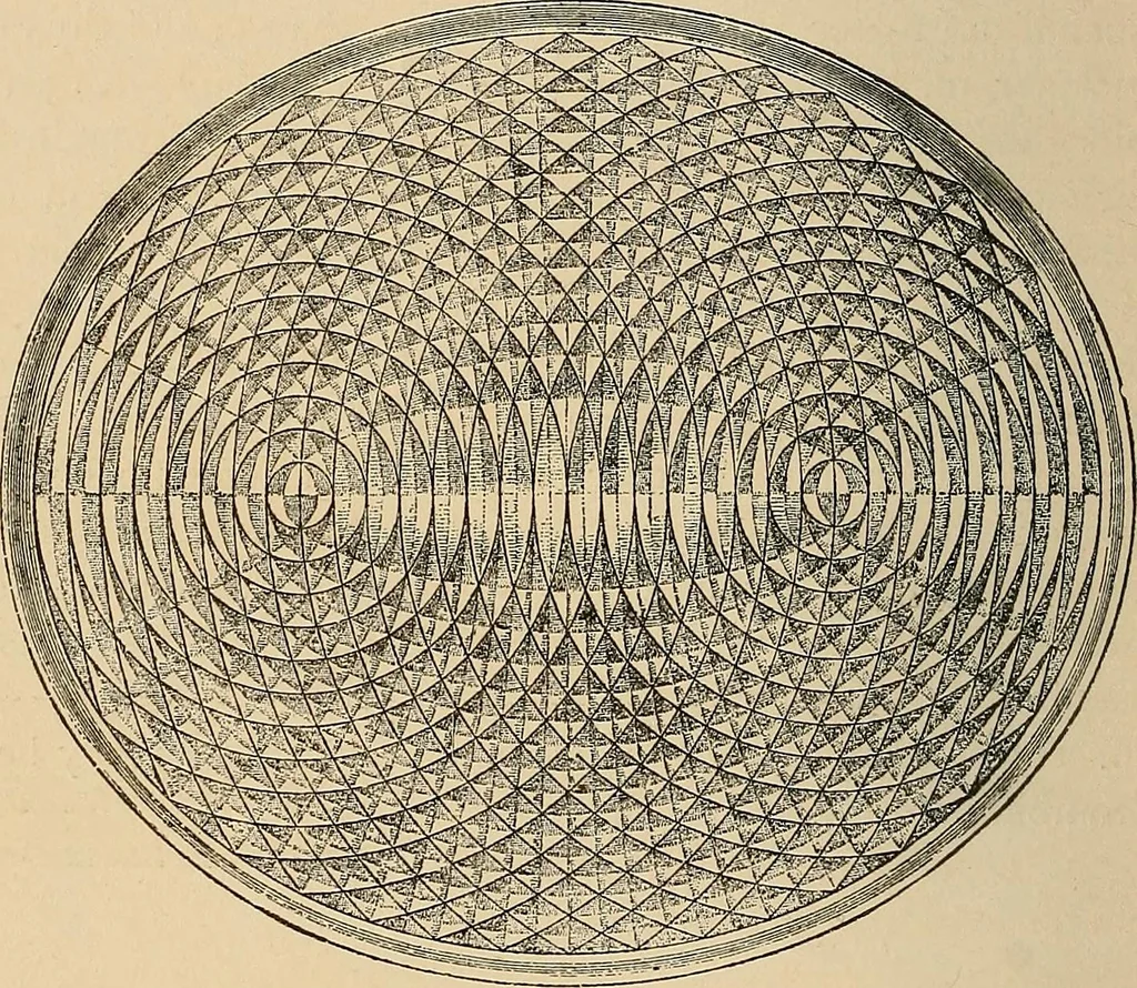 An illustration from The principles of light and color : including among other things the harmonic laws of the universe, the etherio-atomic philosophy of force, chromo chemistry, chromo therapeutics, and the general philosophy of the fine forces, together with numerous discoveries and practical applications. Illustrated by more than two hundred engravings and four colored plates, 1896, leaf 433
