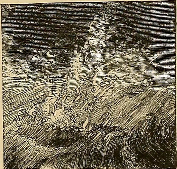 An illustration from The principles of light and color : including among other things the harmonic laws of the universe, the etherio-atomic philosophy of force, chromo chemistry, chromo therapeutics, and the general philosophy of the fine forces, together with numerous discoveries and practical applications. Illustrated by more than two hundred engravings and four colored plates, 1896, leaf 434