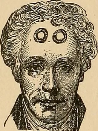 An illustration from The principles of light and color : including among other things the harmonic laws of the universe, the etherio-atomic philosophy of force, chromo chemistry, chromo therapeutics, and the general philosophy of the fine forces, together with numerous discoveries and practical applications. Illustrated by more than two hundred engravings and four colored plates, 1896, leaf 523