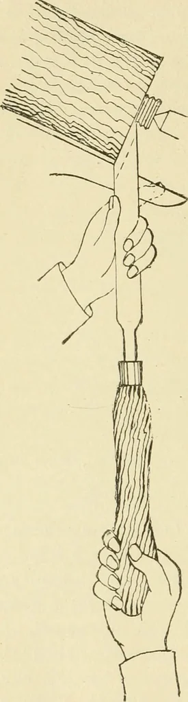 An illustration from The principles of pattern making, written specially for apprentices and students in technical schools, 1900, leaf 133