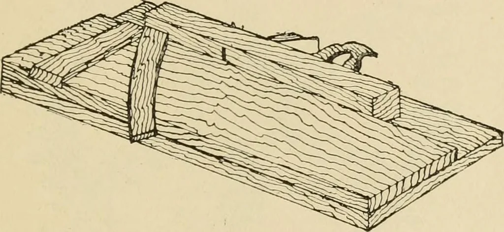 An illustration from The principles of pattern making, written specially for apprentices and students in technical schools, 1900, leaf 80