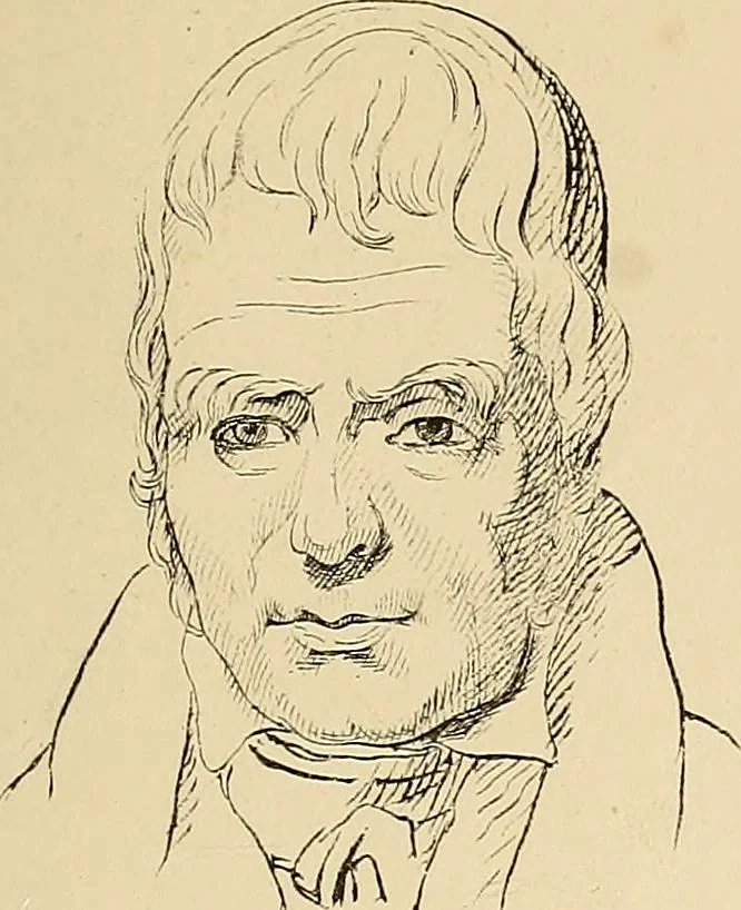 An illustration from The principles of phrenology, 1838, leaf 240