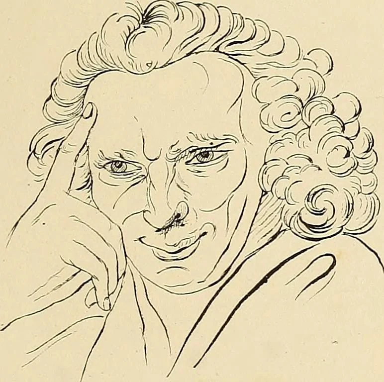 An illustration from The principles of phrenology, 1838, leaf 240