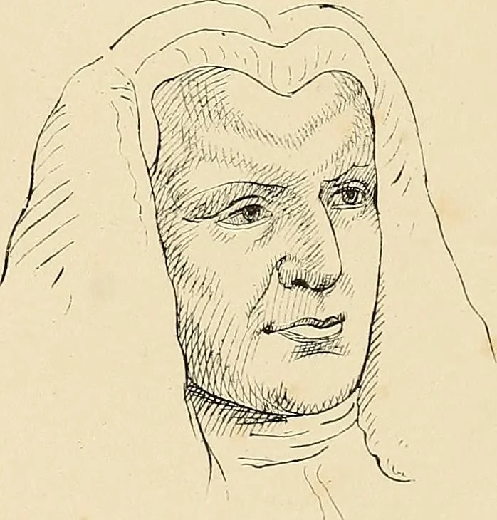 An illustration from The principles of phrenology, 1838, leaf 240