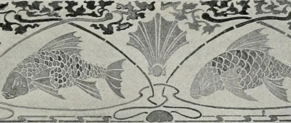 An illustration from Principles and practice of show-card writing, prepared in the Extension divison of the University of Wisconsin, 1922, leaf 68