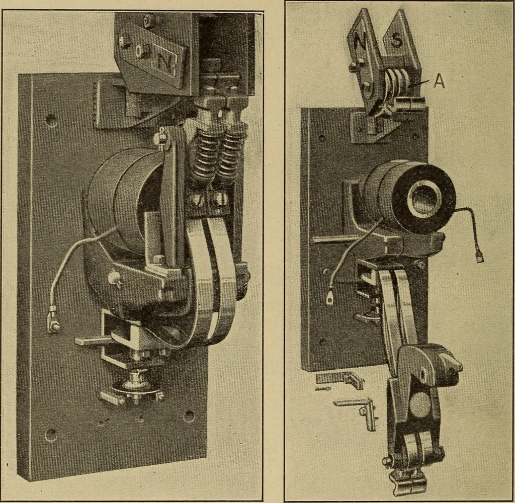 An illustration from Principles and practice of electrical engineering, 1914, leaf 141