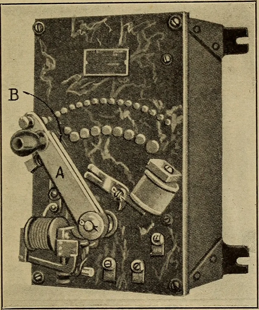 An illustration from Principles and practice of electrical engineering, 1914, leaf 146