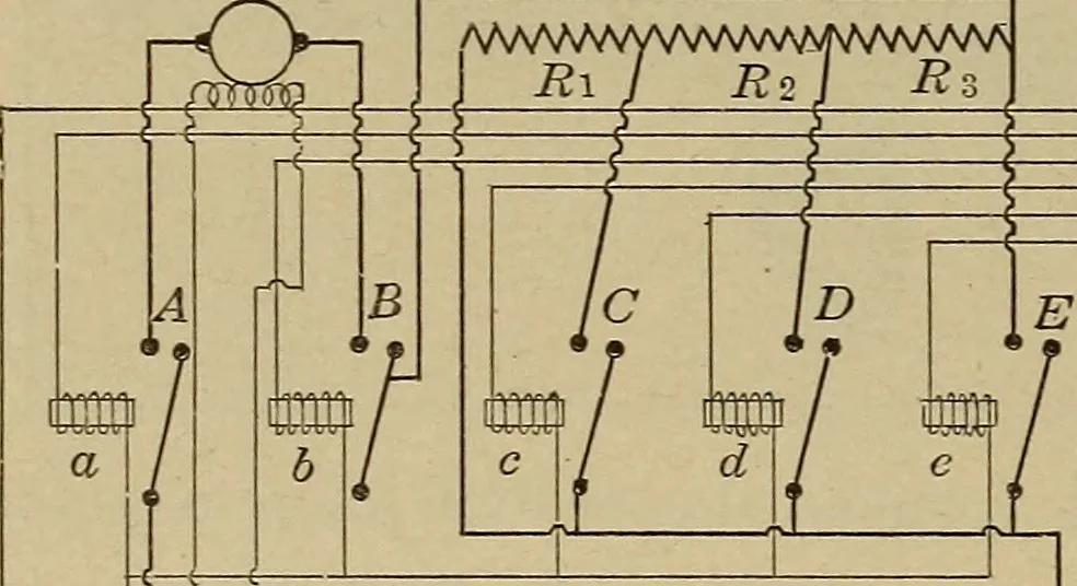 An illustration from Principles and practice of electrical engineering, 1914, leaf 157