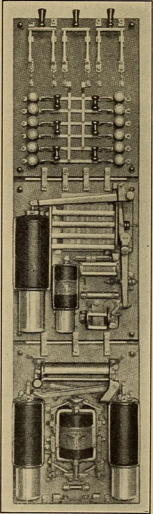 An illustration from Principles and practice of electrical engineering, 1914, leaf 208