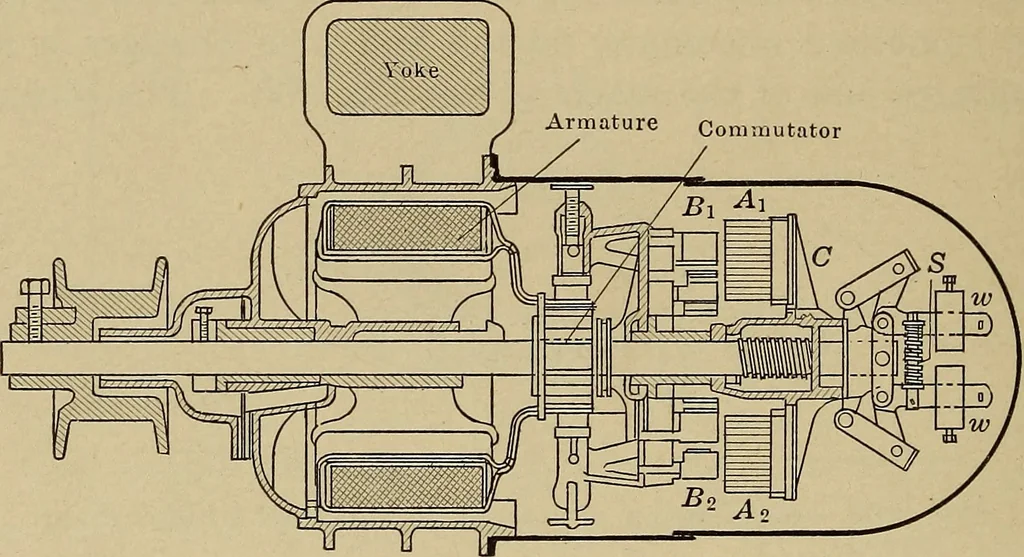 An illustration from Principles and practice of electrical engineering, 1914, leaf 211