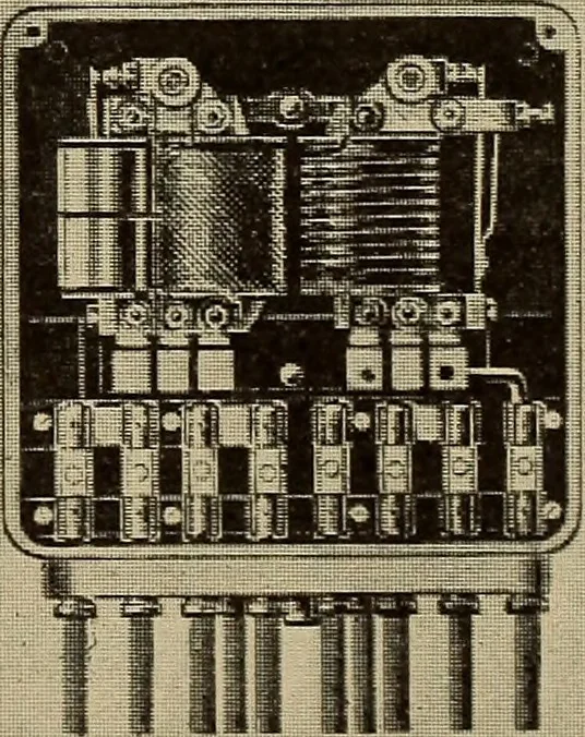 An illustration from Principles and practice of electrical engineering, 1914, leaf 212