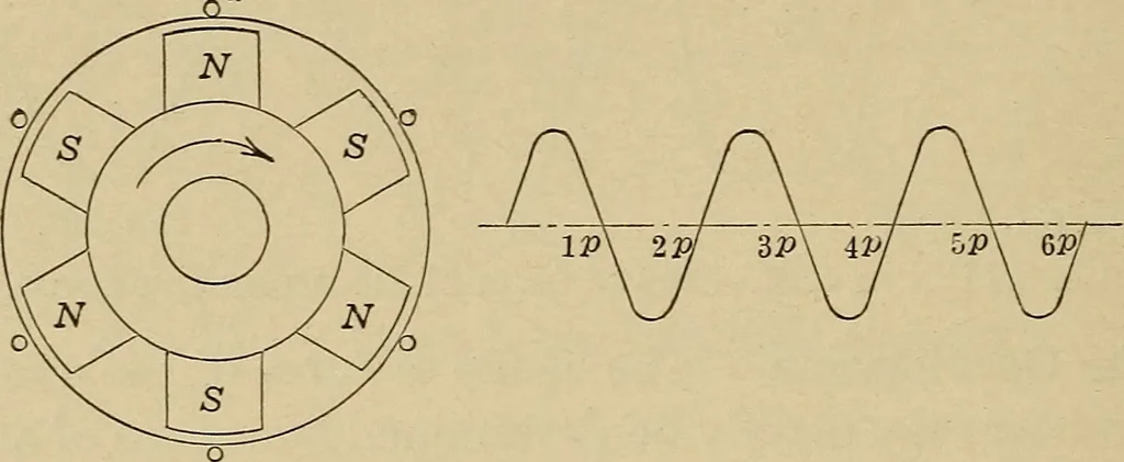 An illustration from Principles and practice of electrical engineering, 1914, leaf 219