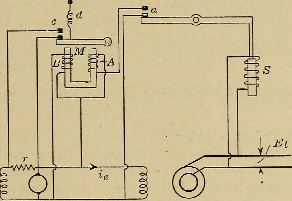 An illustration from Principles and practice of electrical engineering, 1914, leaf 274