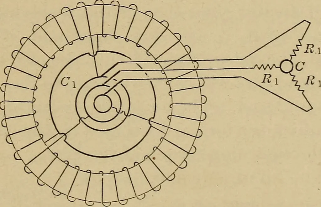 An illustration from Principles and practice of electrical engineering, 1914, leaf 314