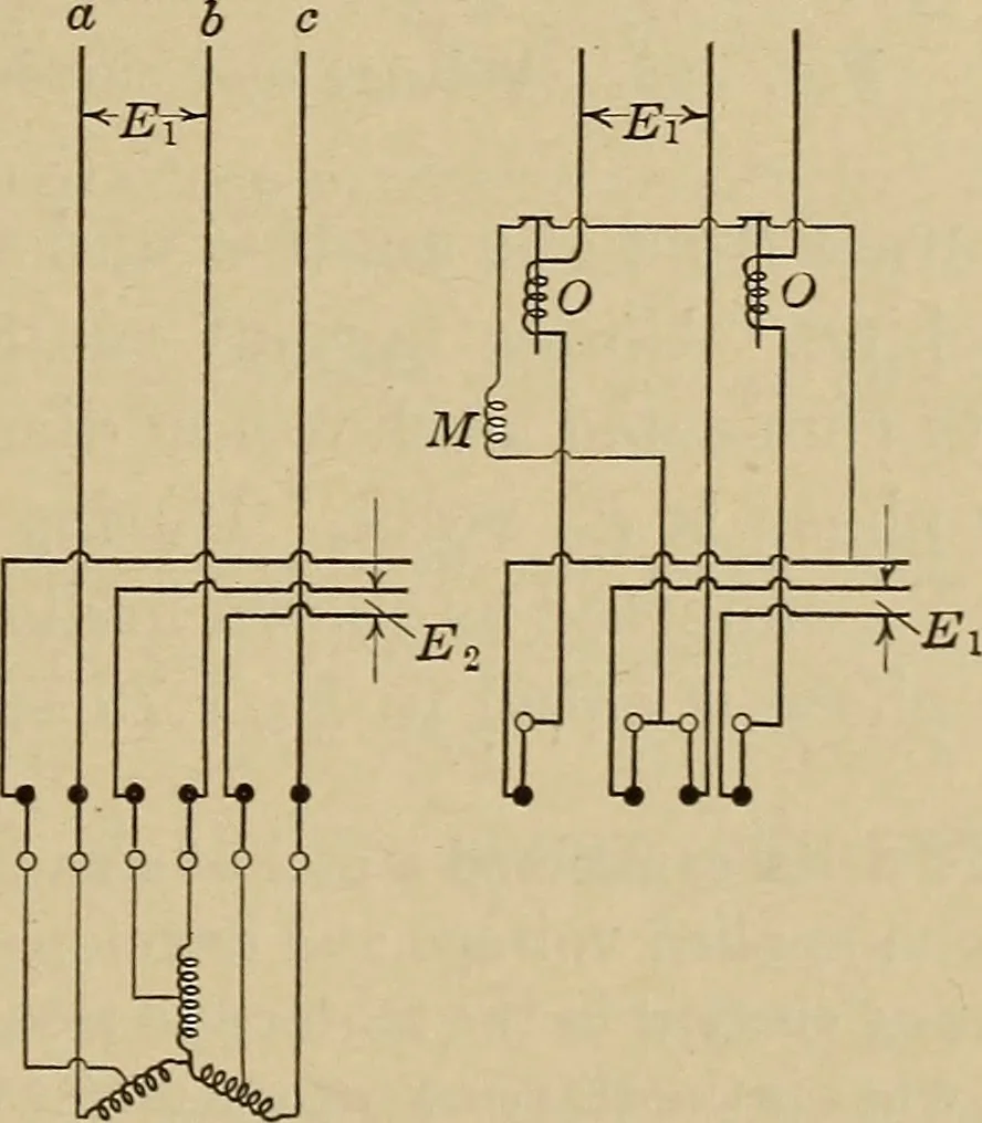 An illustration from Principles and practice of electrical engineering, 1914, leaf 328