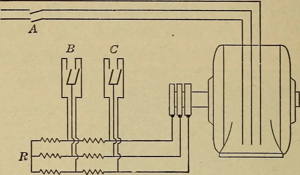 An illustration from Principles and practice of electrical engineering, 1914, leaf 331