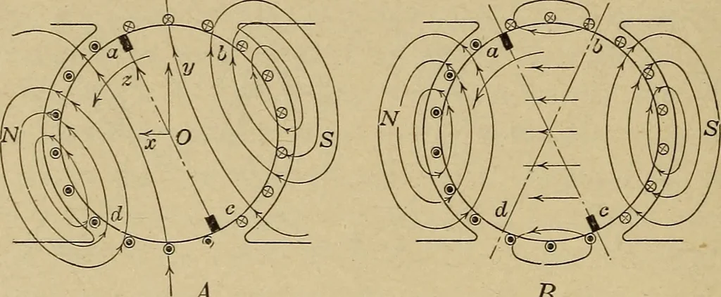 An illustration from Principles and practice of electrical engineering, 1914, leaf 93