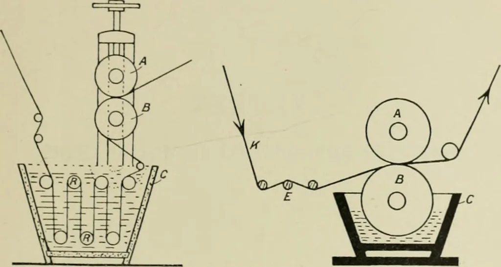An illustration from The principles and practice of textile printing, 1912, leaf 132