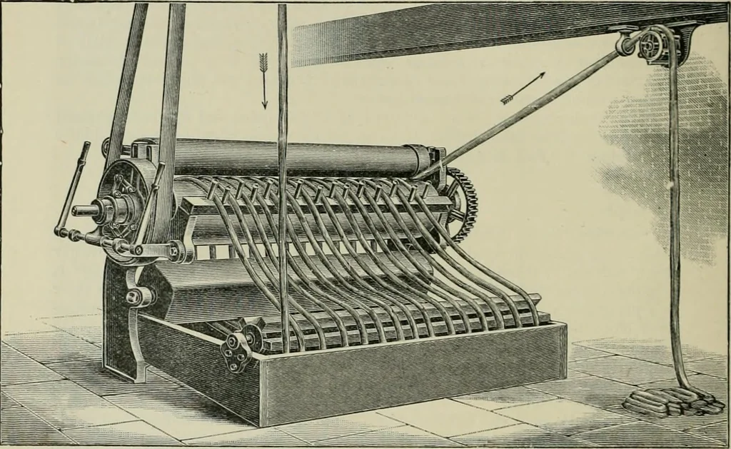 An illustration from The principles and practice of textile printing, 1912, leaf 195
