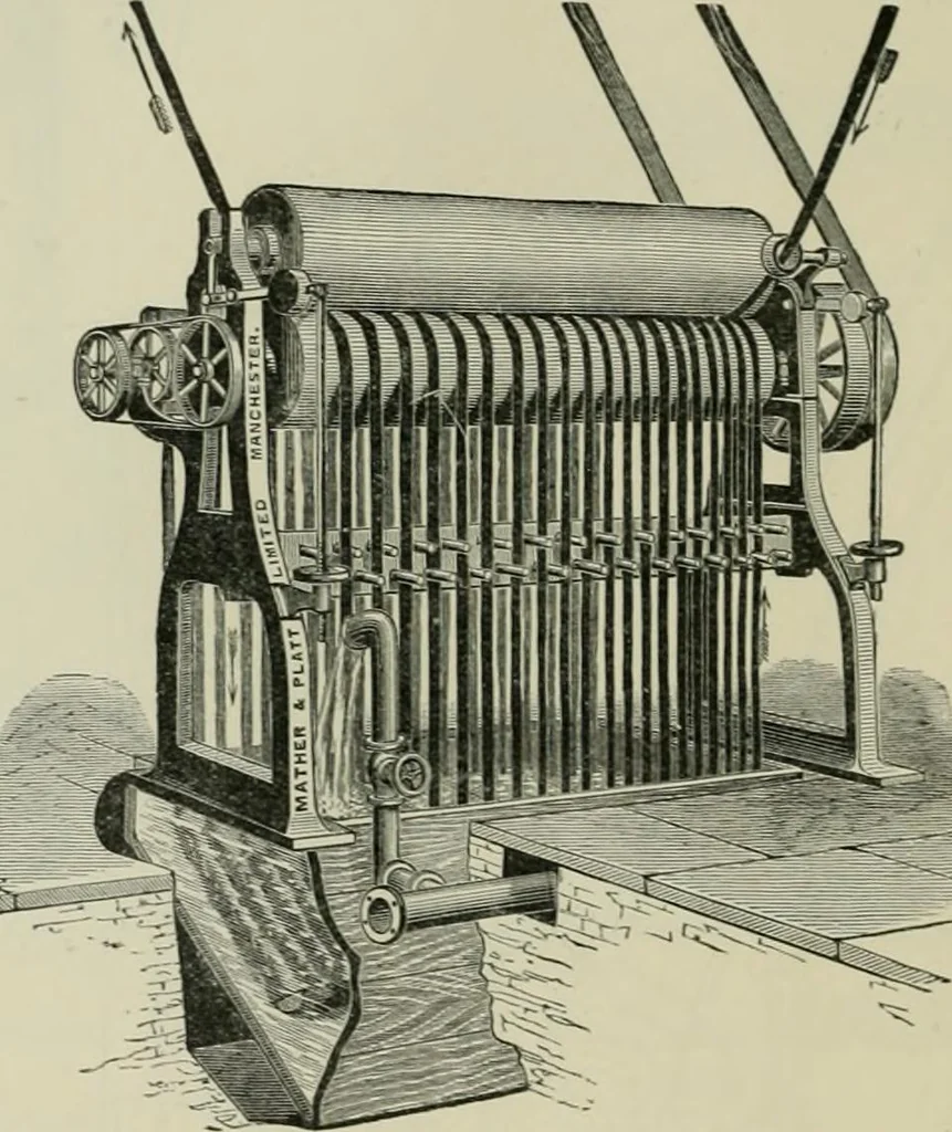 An illustration from The principles and practice of textile printing, 1912, leaf 197