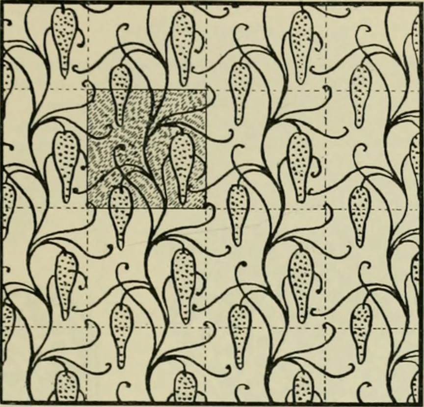 An illustration from The principles and practice of textile printing, 1912, leaf 38