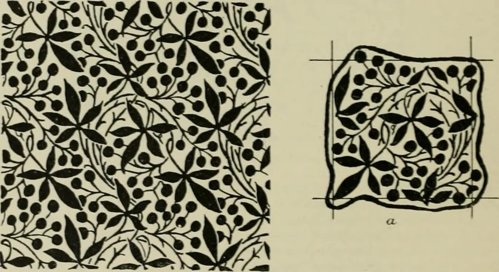 An illustration from The principles and practice of textile printing, 1912, leaf 39