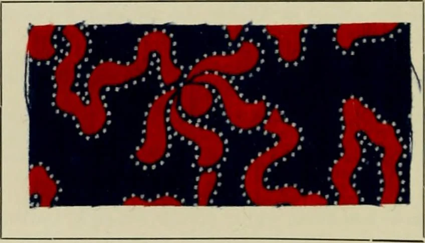 An illustration from The principles and practice of textile printing, 1912, leaf 455