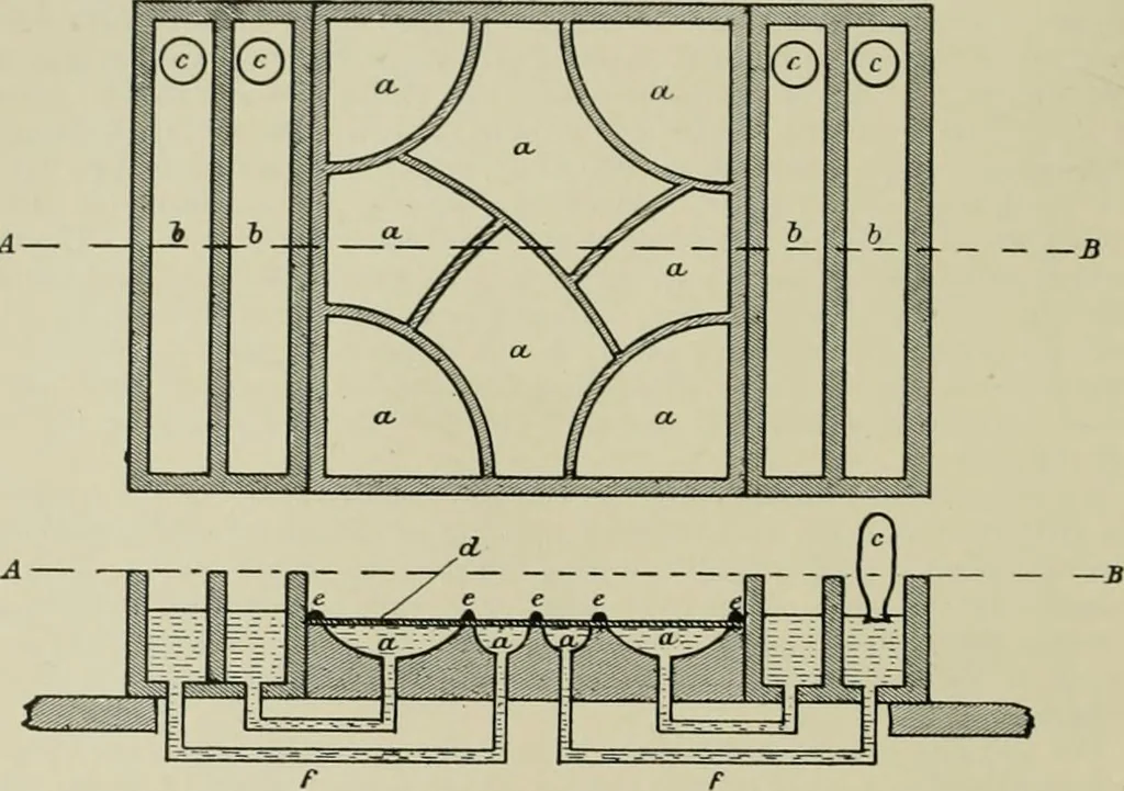 An illustration from The principles and practice of textile printing, 1912, leaf 51