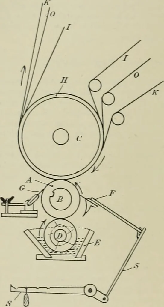 An illustration from The principles and practice of textile printing, 1912, leaf 69
