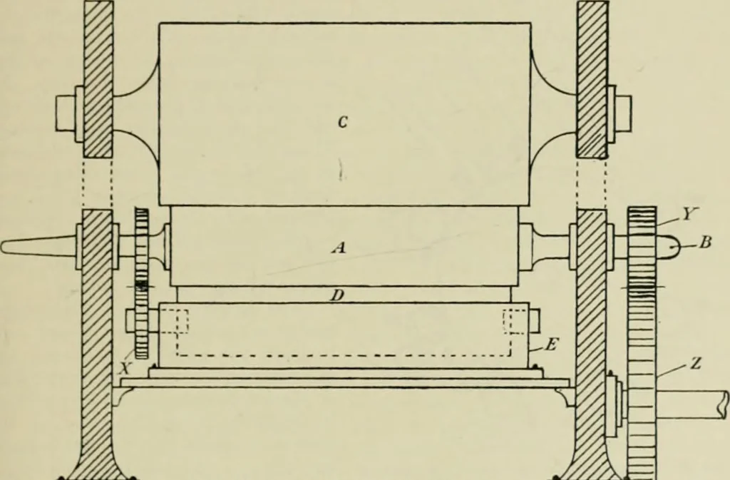 An illustration from The principles and practice of textile printing, 1912, leaf 72