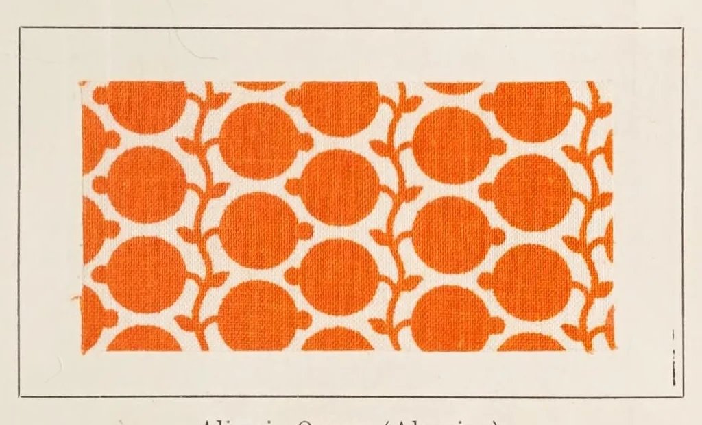 An illustration from The principles and practice of textile printing, 1912, leaf 299