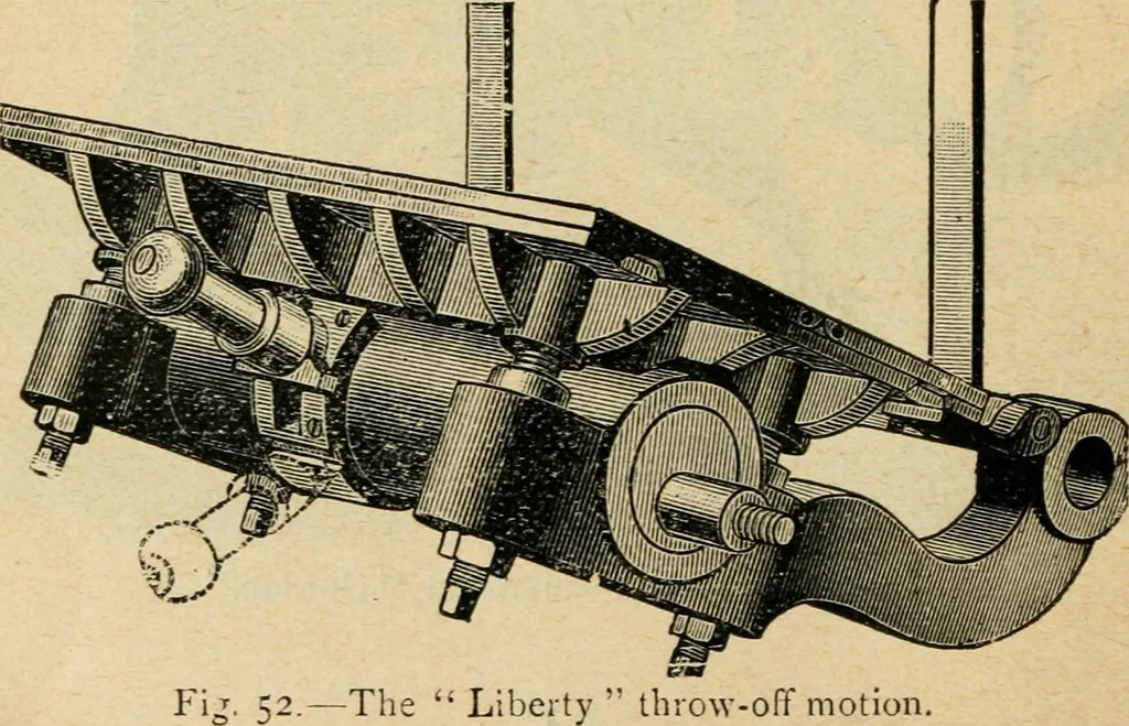 An illustration from The principles and progress of printing machinery, 1900, leaf 127