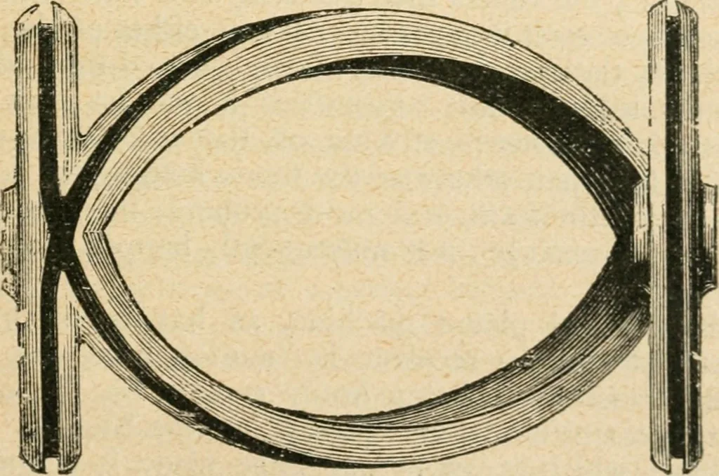 An illustration from The principles and progress of printing machinery, 1900, leaf 68