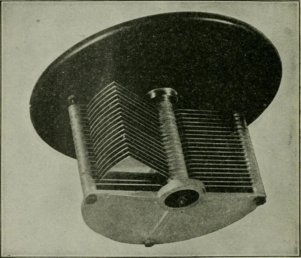 An illustration from The principles underlying radio communication, 1922, leaf 449