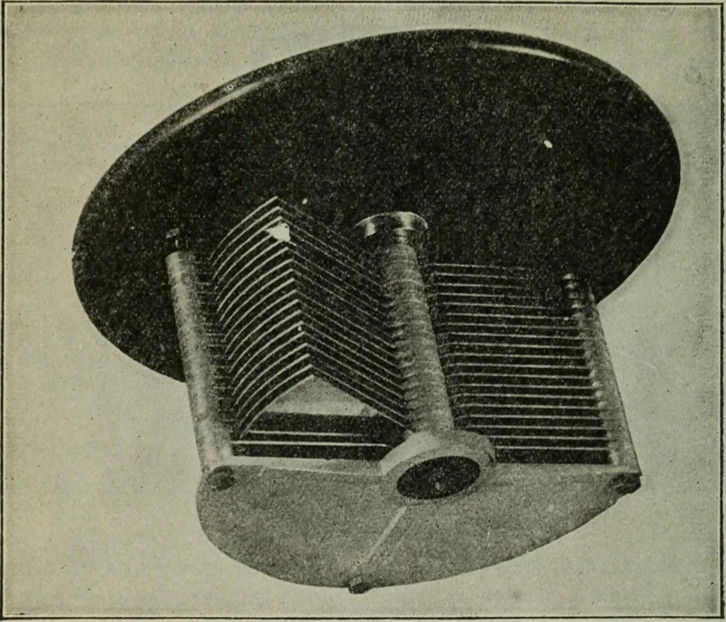 An illustration from The principles underlying radio communication, 1922, leaf 451