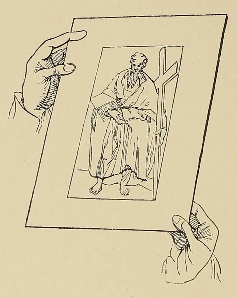 An illustration from The print collector : an introduction to the knowledge necessary for forming a collection of ancient prints, 1880, leaf 130