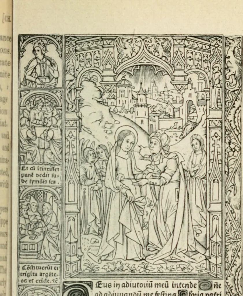 An illustration from The printed book, 1916, leaf 118
