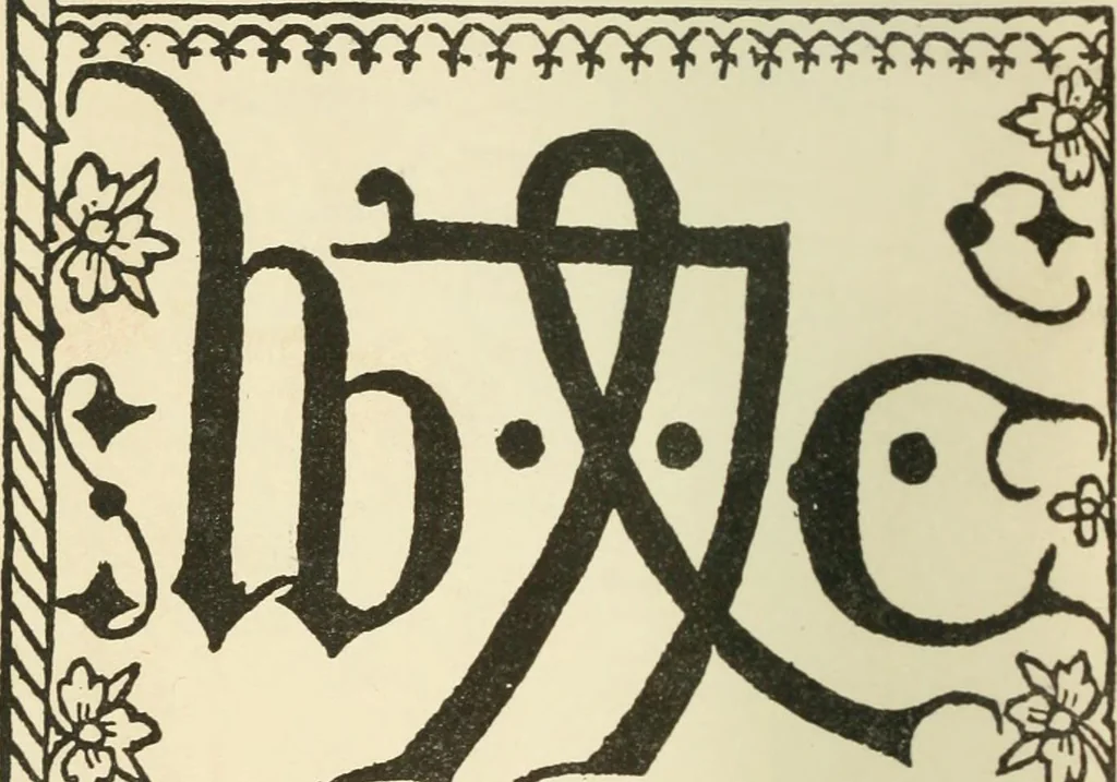 An illustration from The printed book, 1916, leaf 9