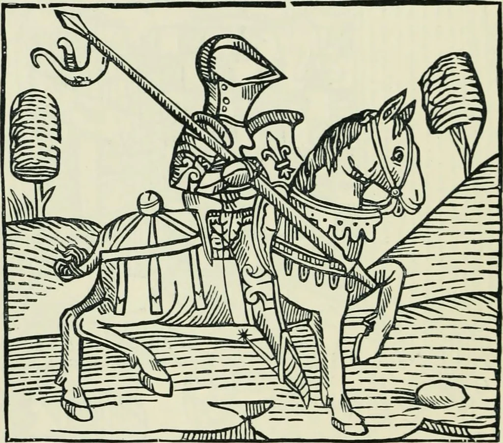 An illustration from The printed book, its history, illustration, and adornment, from the days of Gutenberg to the present time, 1887, leaf 103