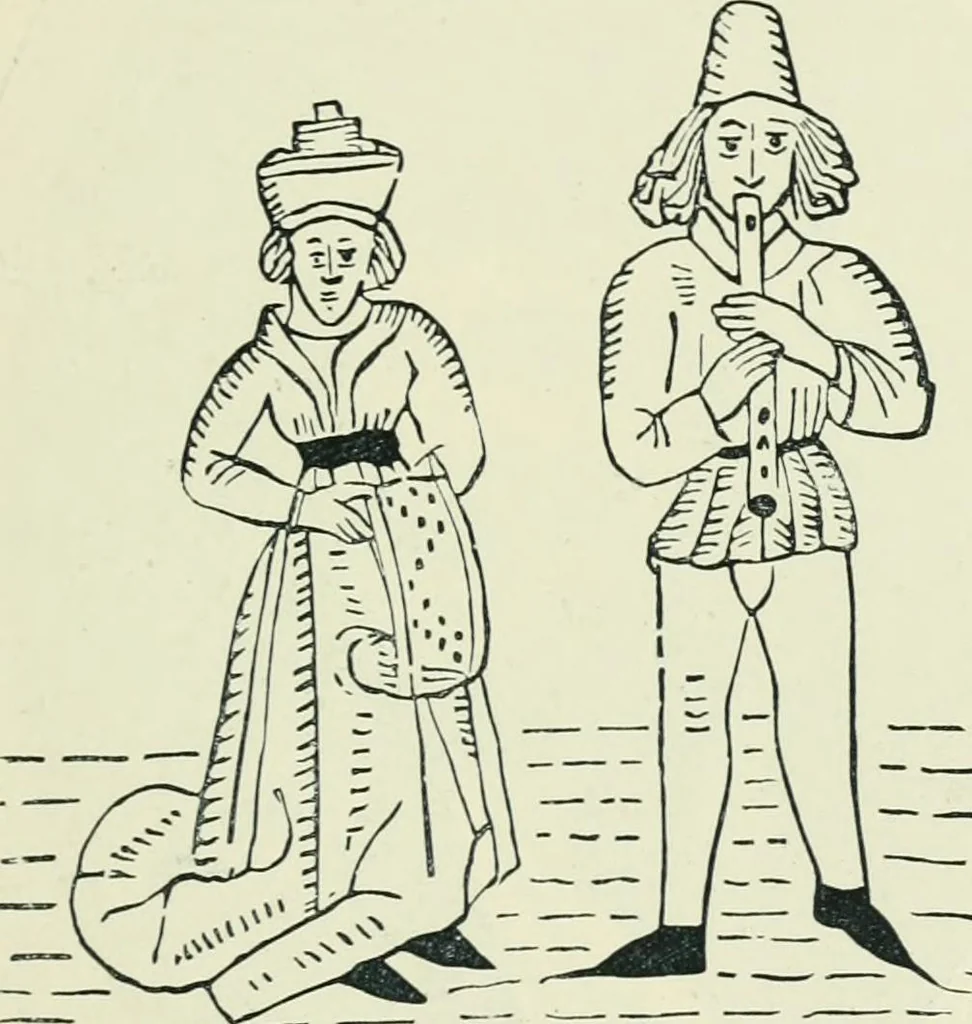 An illustration from The printed book, its history, illustration, and adornment, from the days of Gutenberg to the present time, 1887, leaf 104